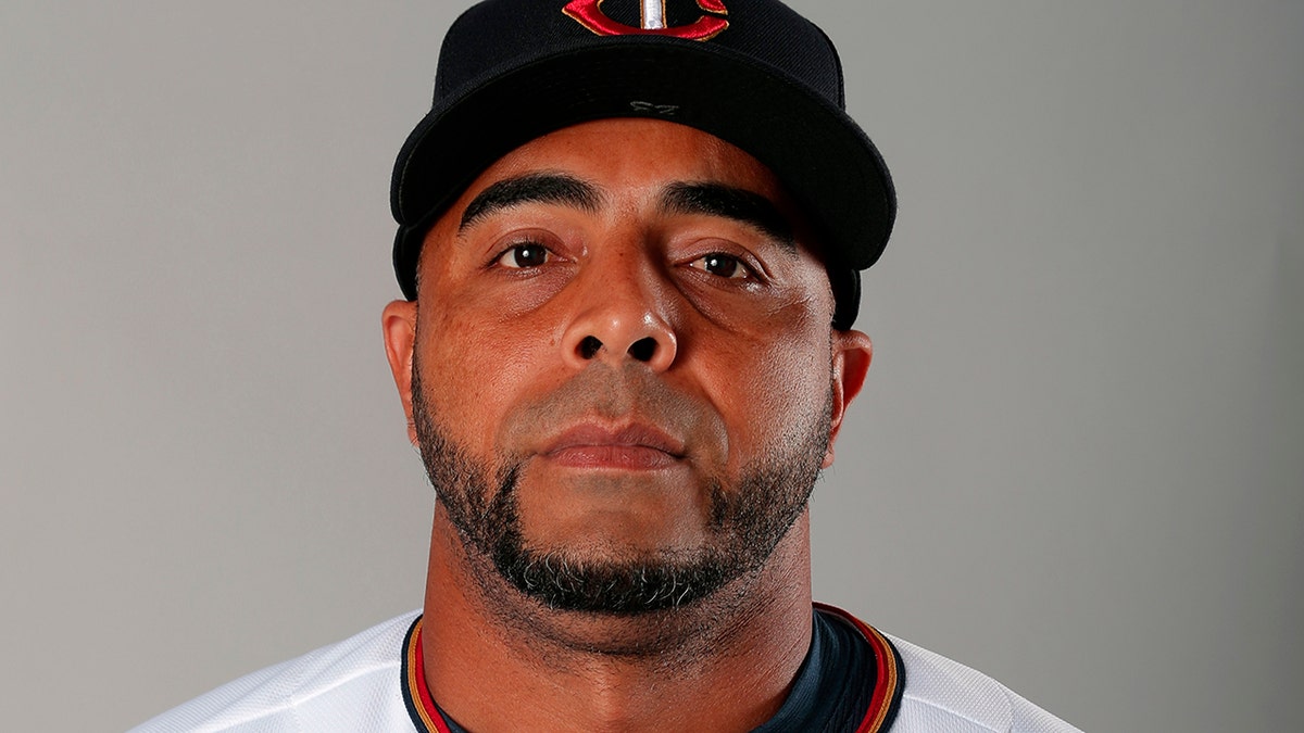 This is a 2019 photo of Nelson Cruz of the Minnesota Twins. This image reflects the 2019 active roster as of Feb. 22, 2019, when this image was taken.