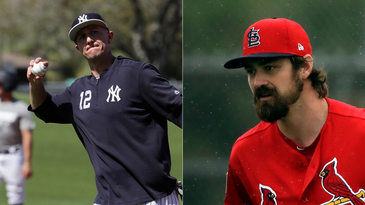 Troy Tulowitzki, left, and Andrew Miller are among veterans who will be wearing new unforms this season