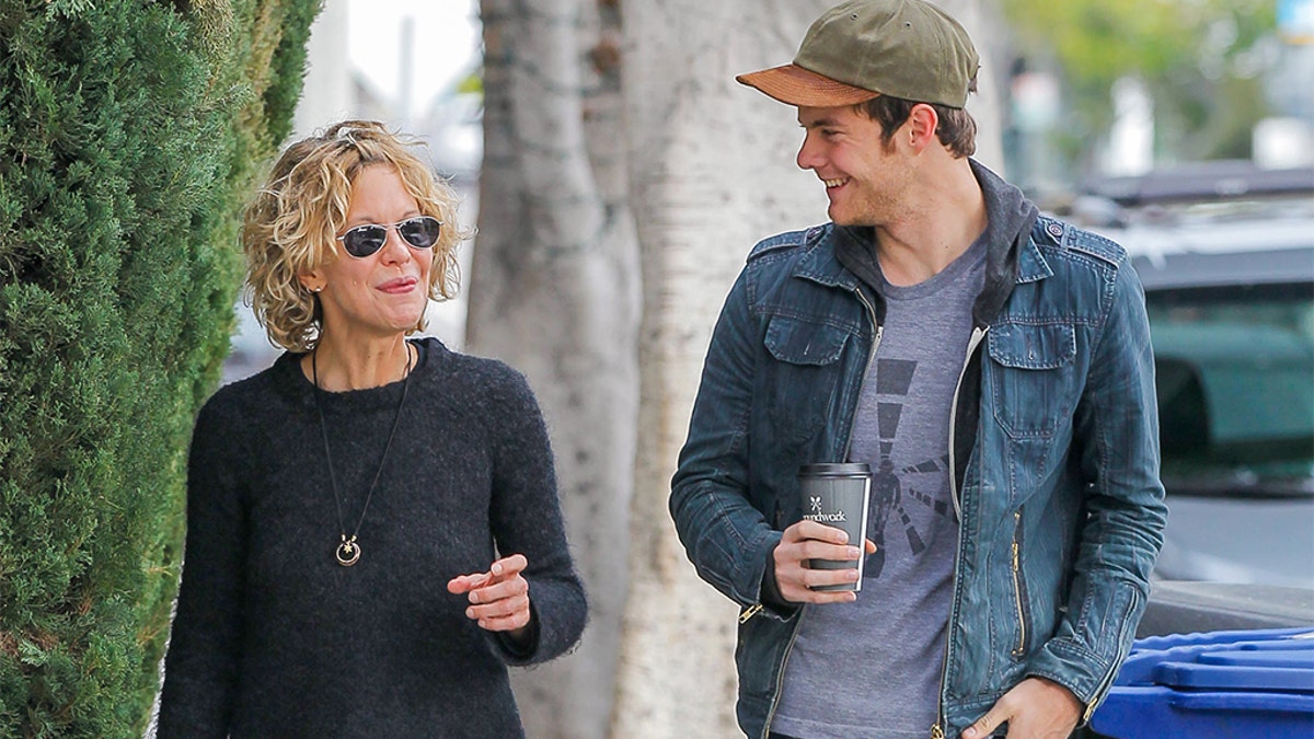 Meg Ryan and son Jack Quaid pictured in January 2016.