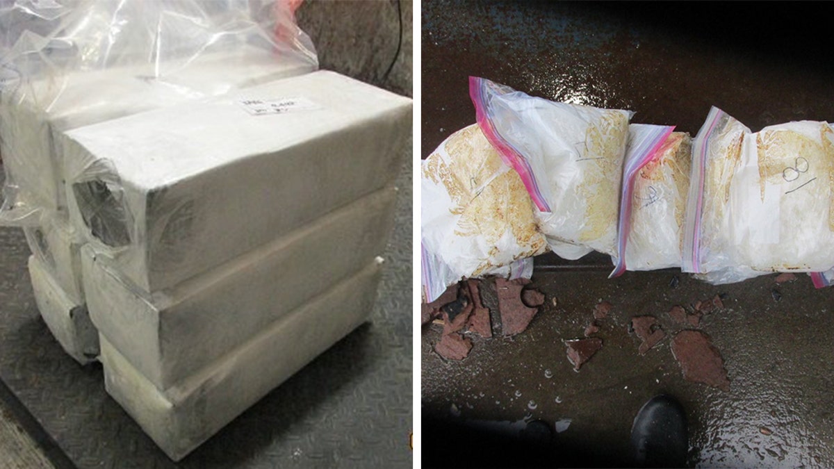 A series of drug busts by Border Patrol agents over the last week led to roughly $4.8 million in meth being seized, officials said Monday.