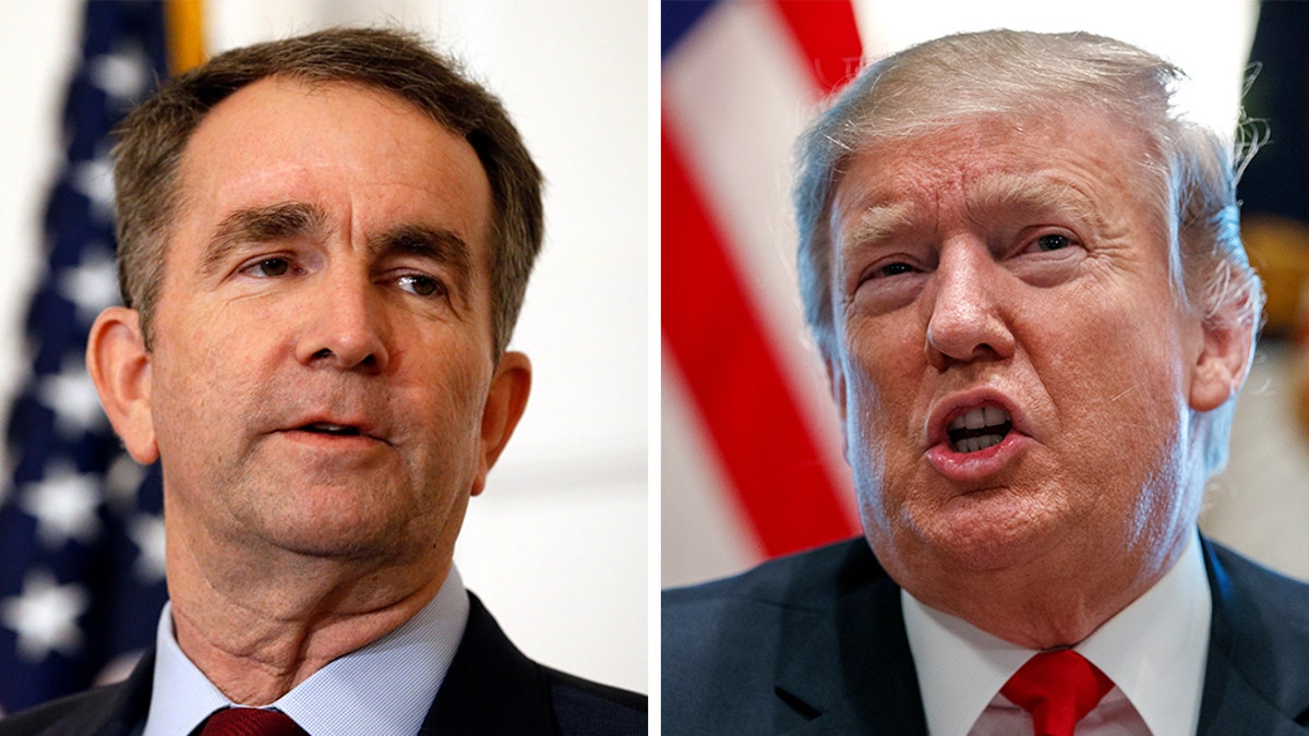 Virginia Gov. Ralph Northam , left, and former President Donald Trump are examples of politicians who toughed it out as allegations mounted, Bill Maher noted Friday night.