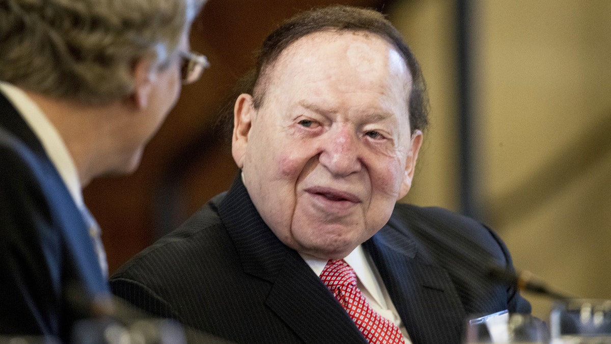 Chief Executive of Las Vegas Sands Corporation Sheldon Adelson (AP Photo/Andrew Harnik, File)