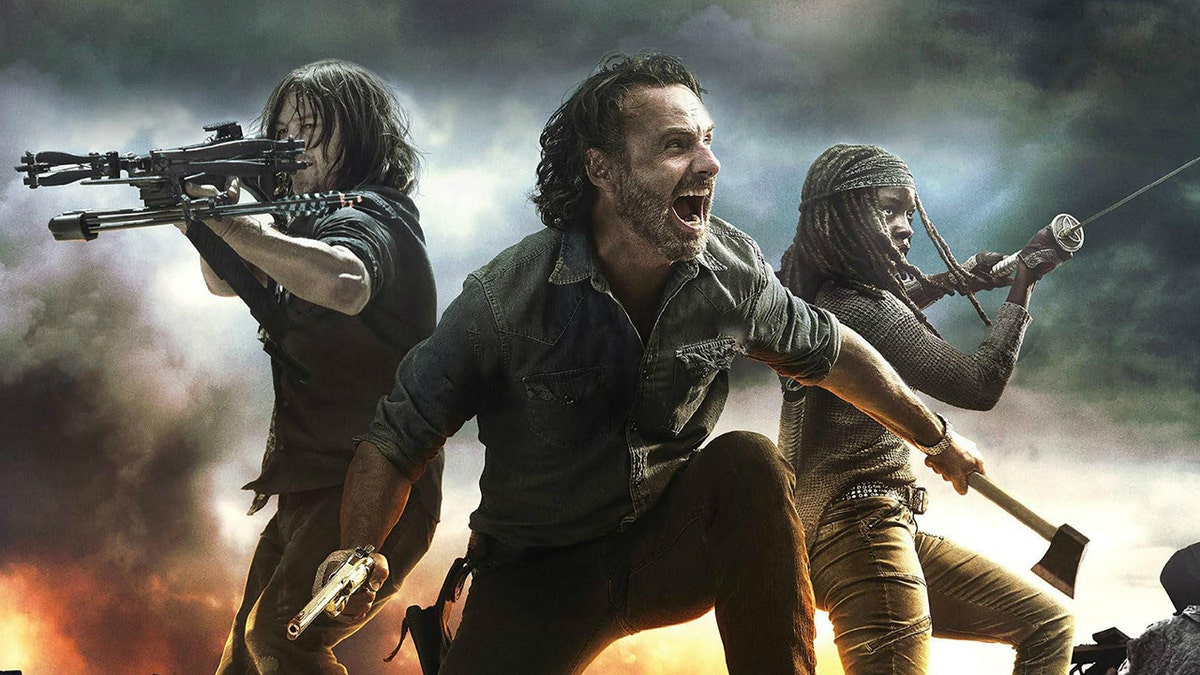 “The Walking Dead’s” ratings hit an all-time low on Sunday as the AMC series hit its ninth season. 