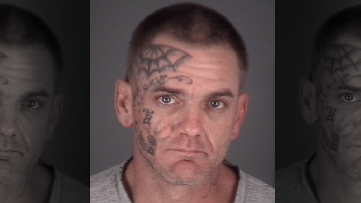 Wade Smith, 41, was arrested for domestic battery on Sunday.