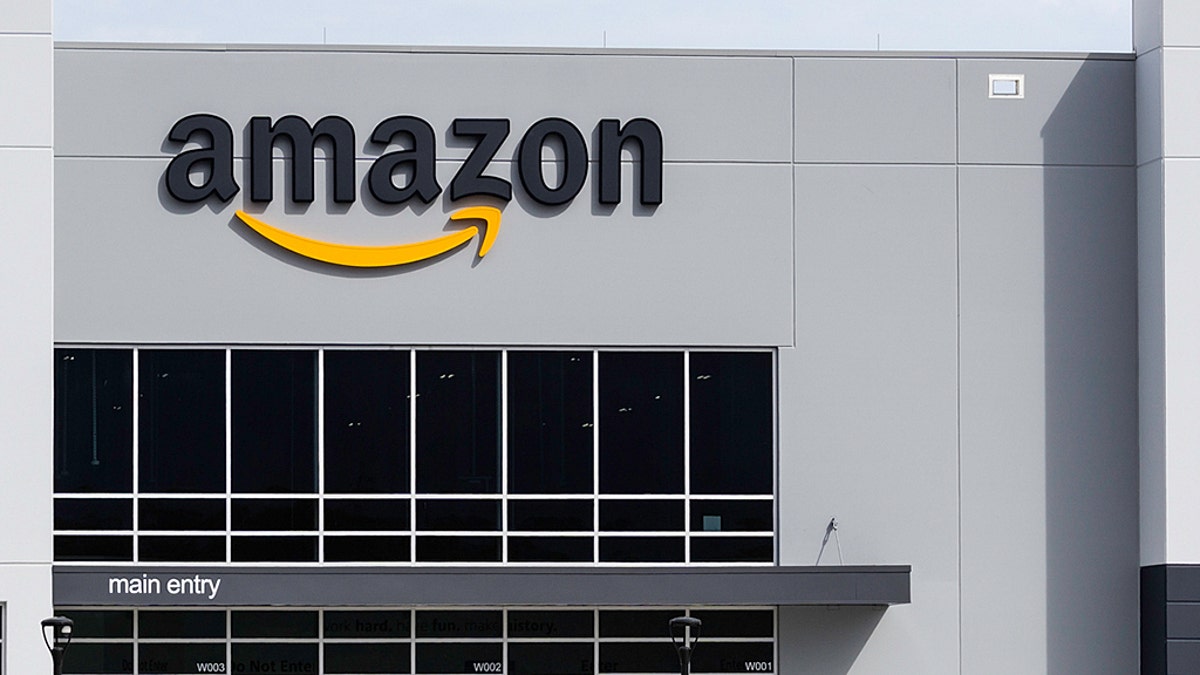 An Amazon warehouse and distribution center located in Shelby Township, Michigan.