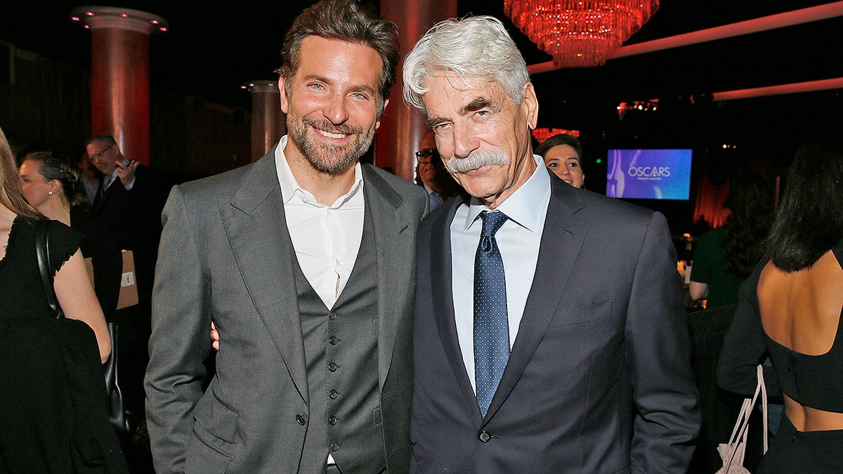 Bradley Cooper, left, and Sam Elliott attend the 91st Academy Awards Nominees Luncheon at The Beverly Hilton Hotel on Monday, Feb. 4, 2019, in Beverly Hills, Calif. (Photo by Danny Moloshok/Invision/AP)