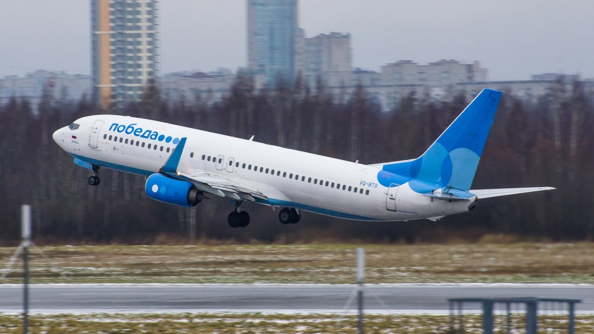 Pobeda is reportedly apologizing for the incident, which left a 5-month-old child hospitalized.