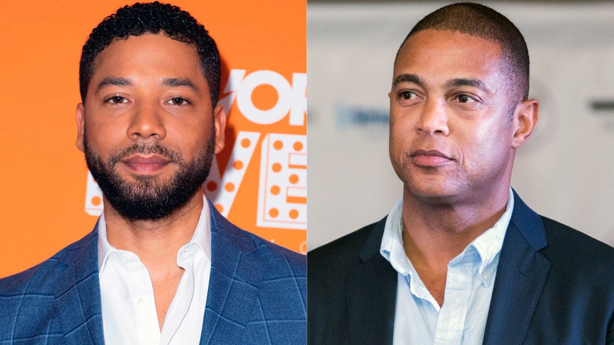 Jussie Smollett and CNN's Don Lemon