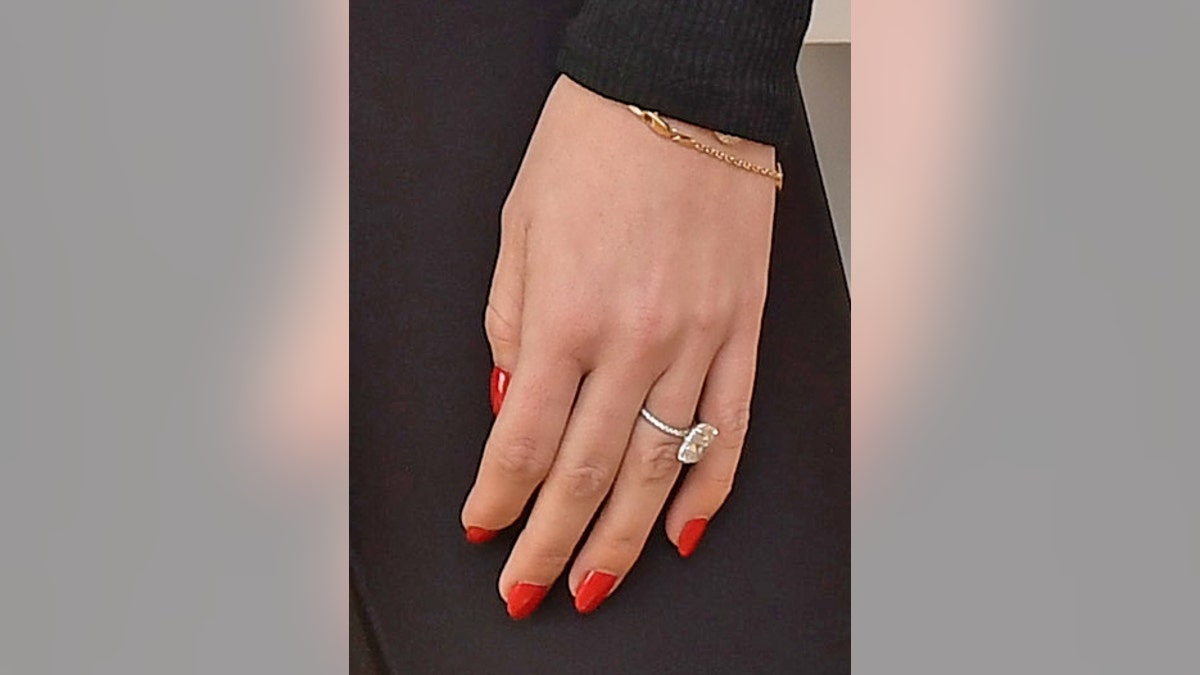 Katherine Schwarzenegger's engagement ring from Chris Pratt