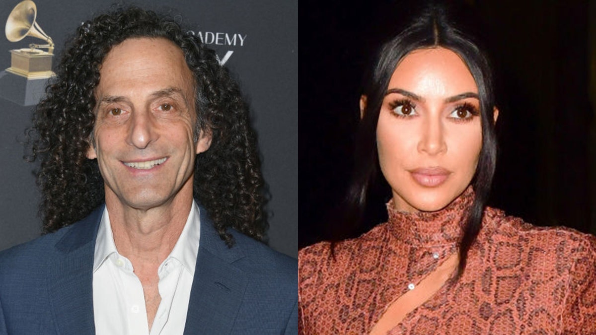 Kenny G serenaded Kim Kardashian on Valentine's Day. (Getty)