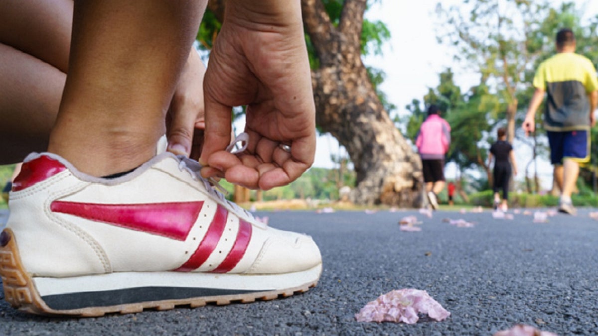 A running club in Philadelphia helped chase down a suspected thief last month.