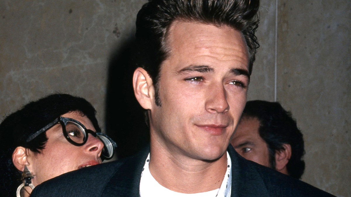Actor Luke Perry attends the 51st Annual Golden Apple Awards on Dec. 8, 1991 in Los Angeles, Calif.