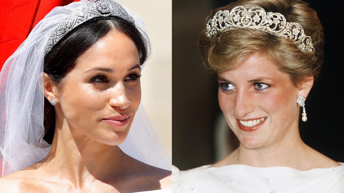 Duchess of Sussex Meghan Markle and Princess Diana