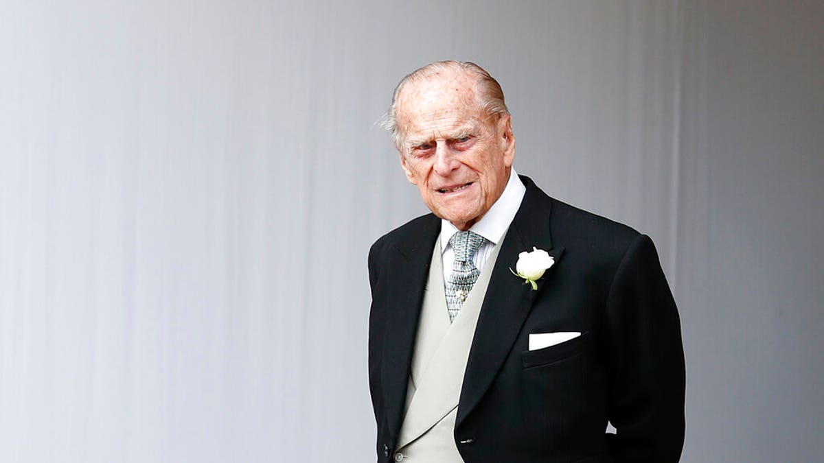 Prince Philip, pictured here in October 2018, was involved in a collision last month.  (AP Photo/Alastair Grant, Pool, File)