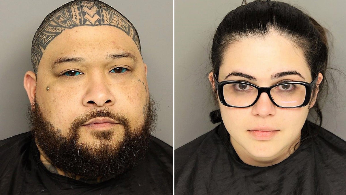 Sabrina Irene Emerick, 25, and her boyfriend Robert Earl Kailiala Saladaga, 37, were both charged with torturing two of the mother's young children with hot sauce and peppers, police said.