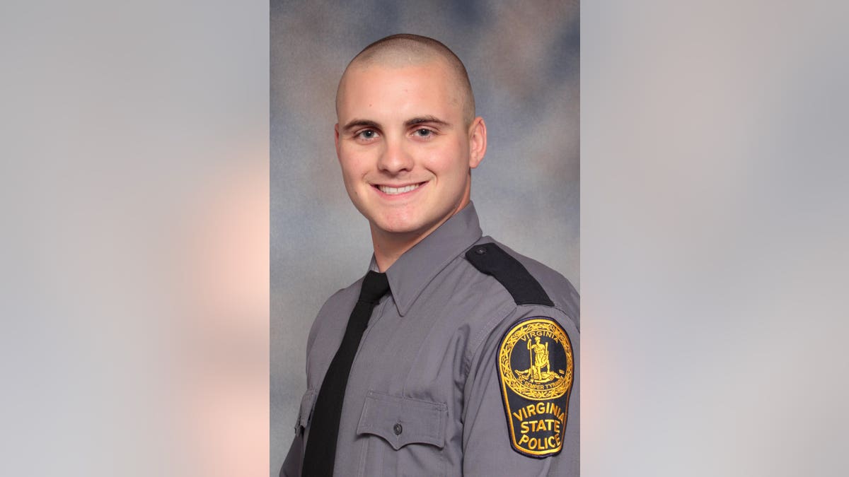 Virginia State Police Trooper Lucas Dowell died after a shooting broke out during an attempt to serve a search warrant in Farmville late Monday.