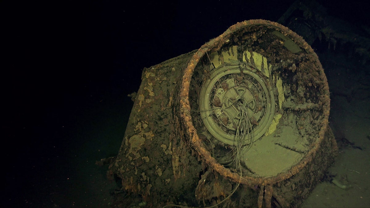 The Hiei was one of the first Japanese battleships sunk by U.S. forces in World War II. (RV Petrel)