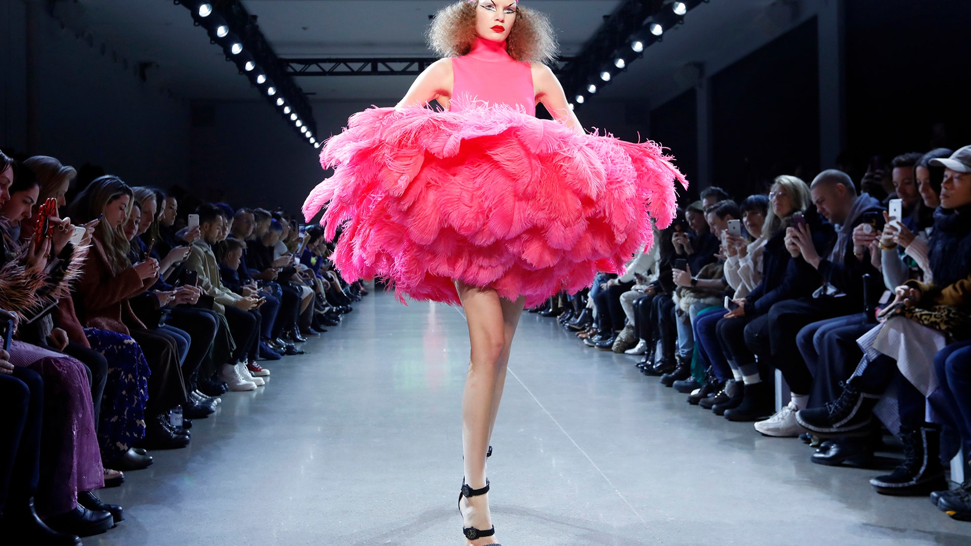 The Christian Cowan collection is modeled during Fashion Week in New York City, Feb. 12, 2019. 