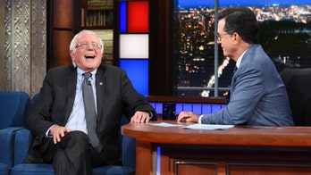 Stephen Colbert mocks 'old white guy' Bernie Sanders after 2020 announcement