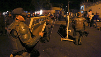 Soldiers unleash tear gas amid tension on Venezuela's border