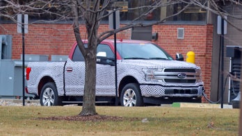 Electric Ford F-150 possibly caught on camera