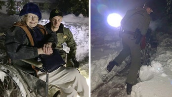 California woman rescued from powerless, snowed in home by sheriff's deputy