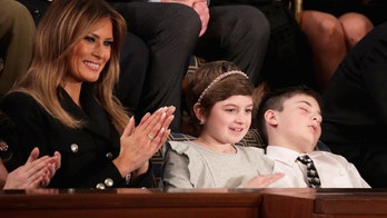 Joshua Trump goes viral as he appears to fall asleep during SOTU