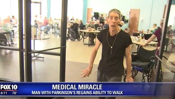 'Miracle' Parkinson's patient begins walking after years in wheelchair