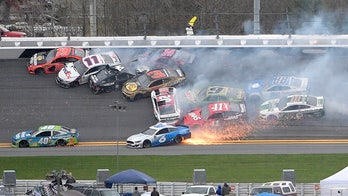 Jimmie Johnson causes big one, then wins Daytona Clash