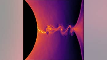 Black hole plasma jets shine like cosmic lighthouses in these gorgeous images