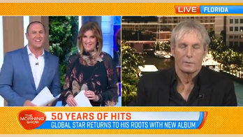 Michael Bolton appears to fall asleep during live TV interview, blames 'glitch'