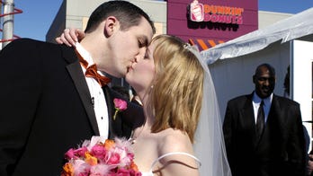 You can get married at a Dunkin’ wedding chapel this month