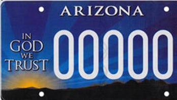 Arizona Democrat wants to ban 'In God We Trust' license plates because it funds religious liberty group