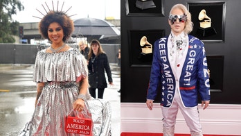 Joy Villa and Ricky Rebel discuss why they wore pro-Trump attire to the Grammys