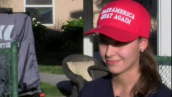 MAGA-hat wearing teen claims California high school wouldn't permit her to wear hat