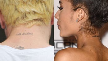 Pete Davidson covers up Ariana Grande-inspired neck tattoo with bold word