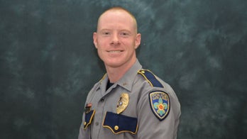Motorcycle cop who survived shot in face last year is killed in collision during funeral procession
