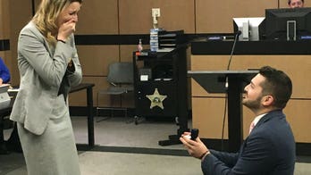 Lawyer stages elaborate fake trial to surprise attorney girlfriend with marriage proposal