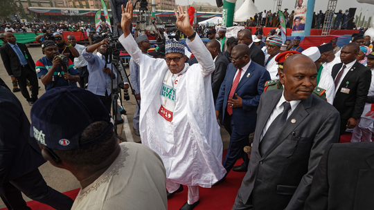 A look at Nigeria's president as he secures a 2nd term