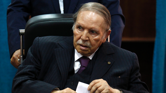 The Latest: Algeria's ailing leader affirms run for 5th term