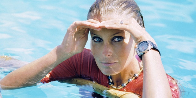 Bo Derek says she loves swimming to stay in shape.