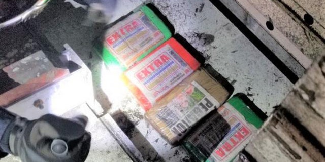 Just a week after the first discovery, agents found additional seven bundles of cocaine in the floorboards of a boat arriving from Guatemala