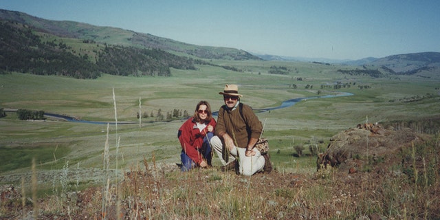 Kerri Rawson with Dennis Rader in 1995.