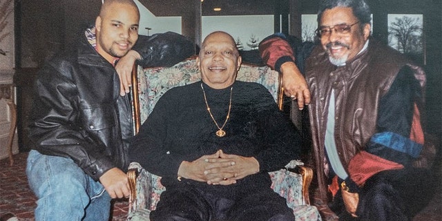 Pictured left to right: Donald's nephew Maurice Jr., Donald and Maurice Sr. Shirley in Nashville. — Courtesy of Maureen Shirley