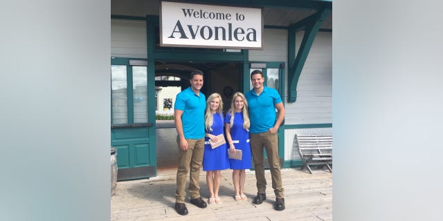 The couples honeymooned in Prince Edward Island, Canada.