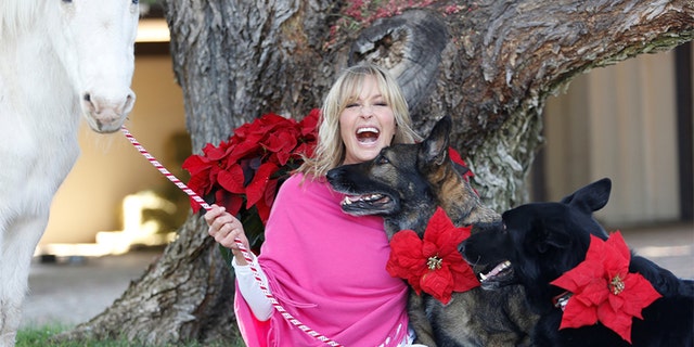 Bo Derek has always been passionate about animals — which explains why she was so excited to share the runway with Flynn.