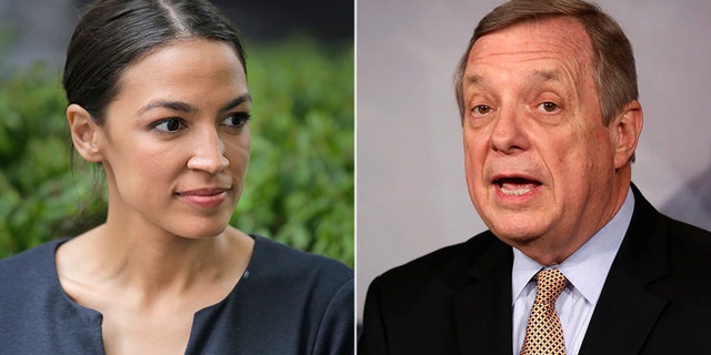 Alexandria Ocasio-Cortez and Ed Markey continue to face skepticism within their own party over their Green New Deal legislation.