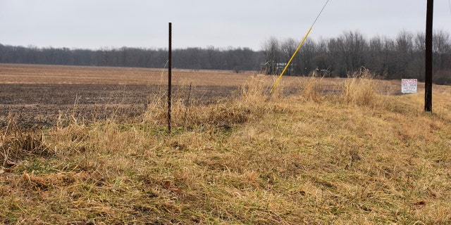 Farm ground once owned by Abraham Lincoln in southern Coles County near Lincoln Log Cabin State Historic Site is set to be sold at auction on Tuesday. (Dave Fopay/Mattoon Journal Gazette via AP)