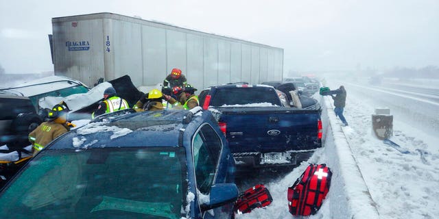 According to officials, one person was killed and 71 others were injured in the stack on Interstate 41. 