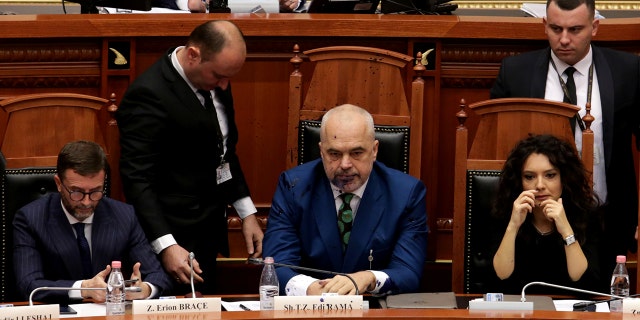 According to the center-right Democratic party, the reaction of Paloka came due to alleged constant mockery from Rama during previous parliament sessions.